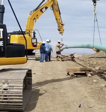 dropping pipe